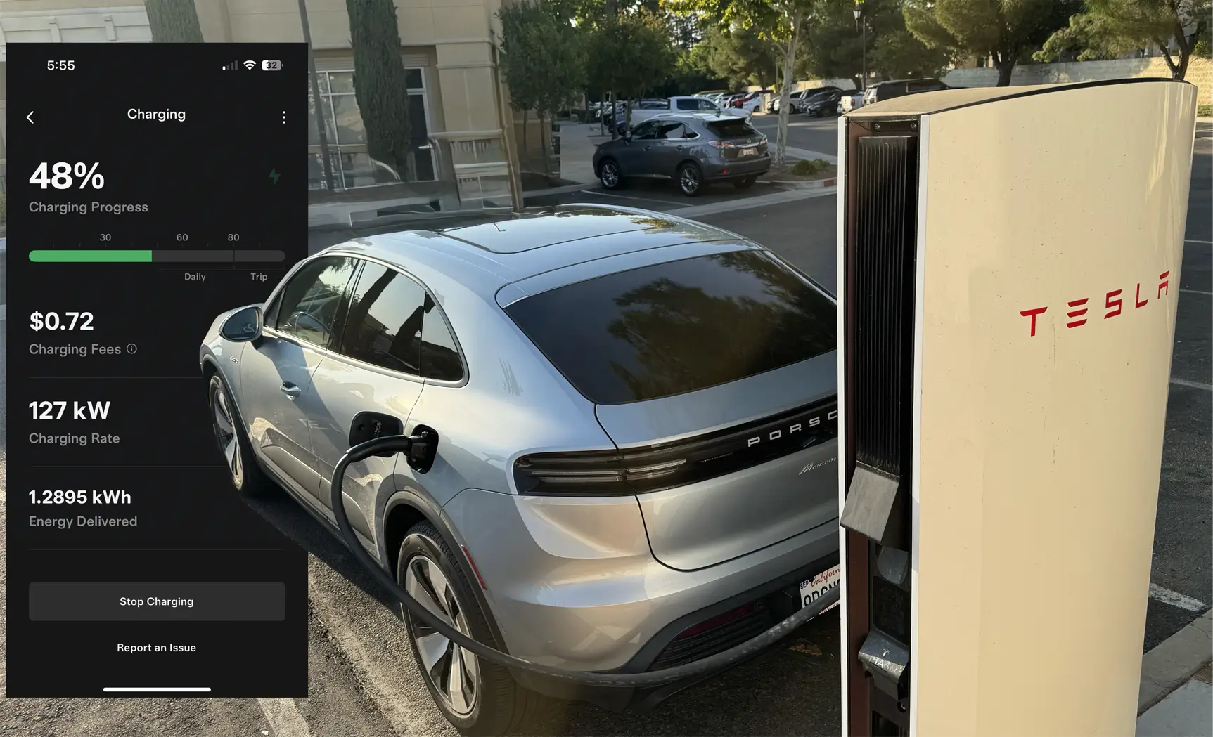 Electric Macan EV Porsche NACS complimentary adapter email Aug 12 2025