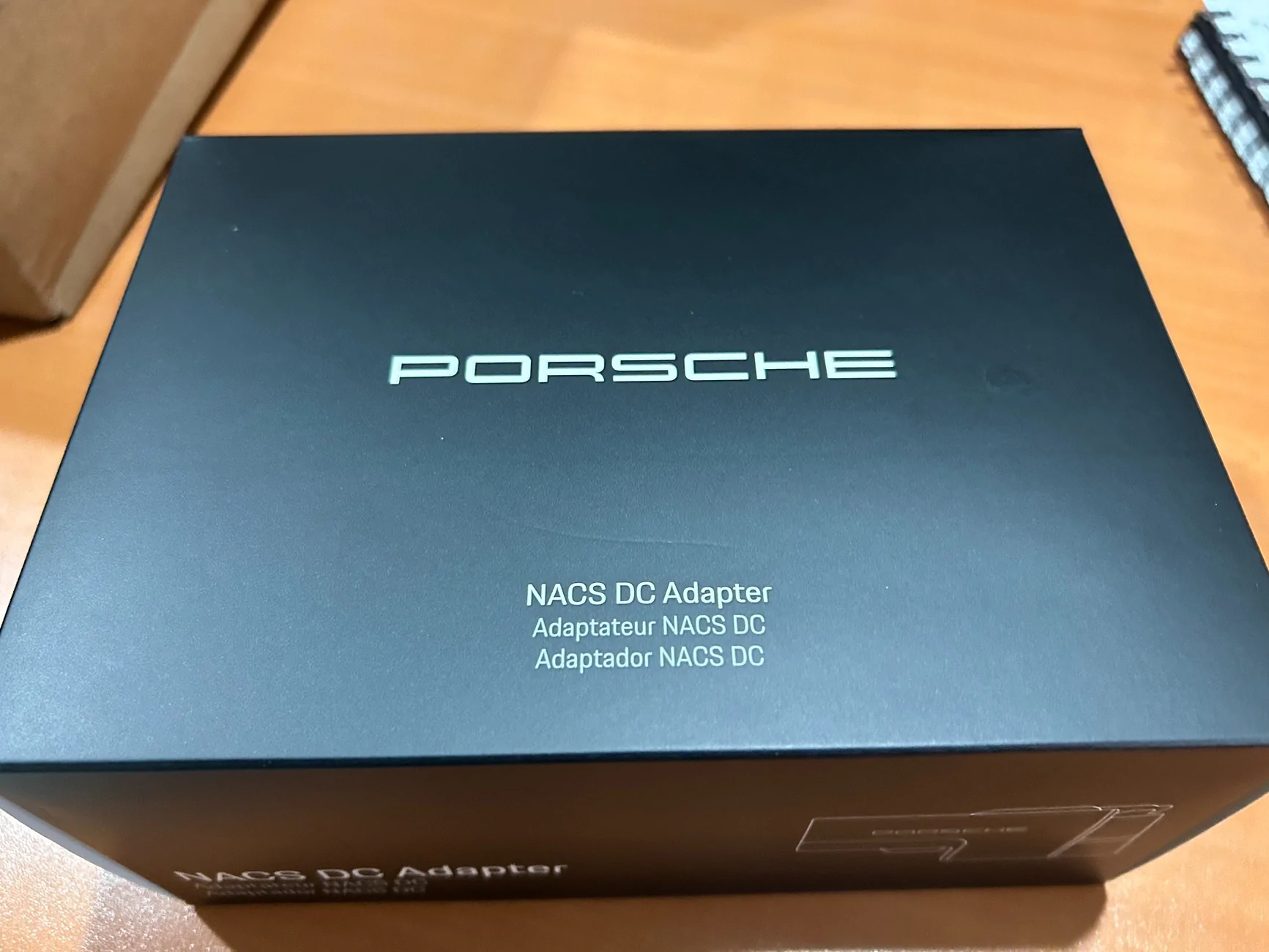 Electric Macan EV Porsche NACS complimentary adapter email IMG_1315