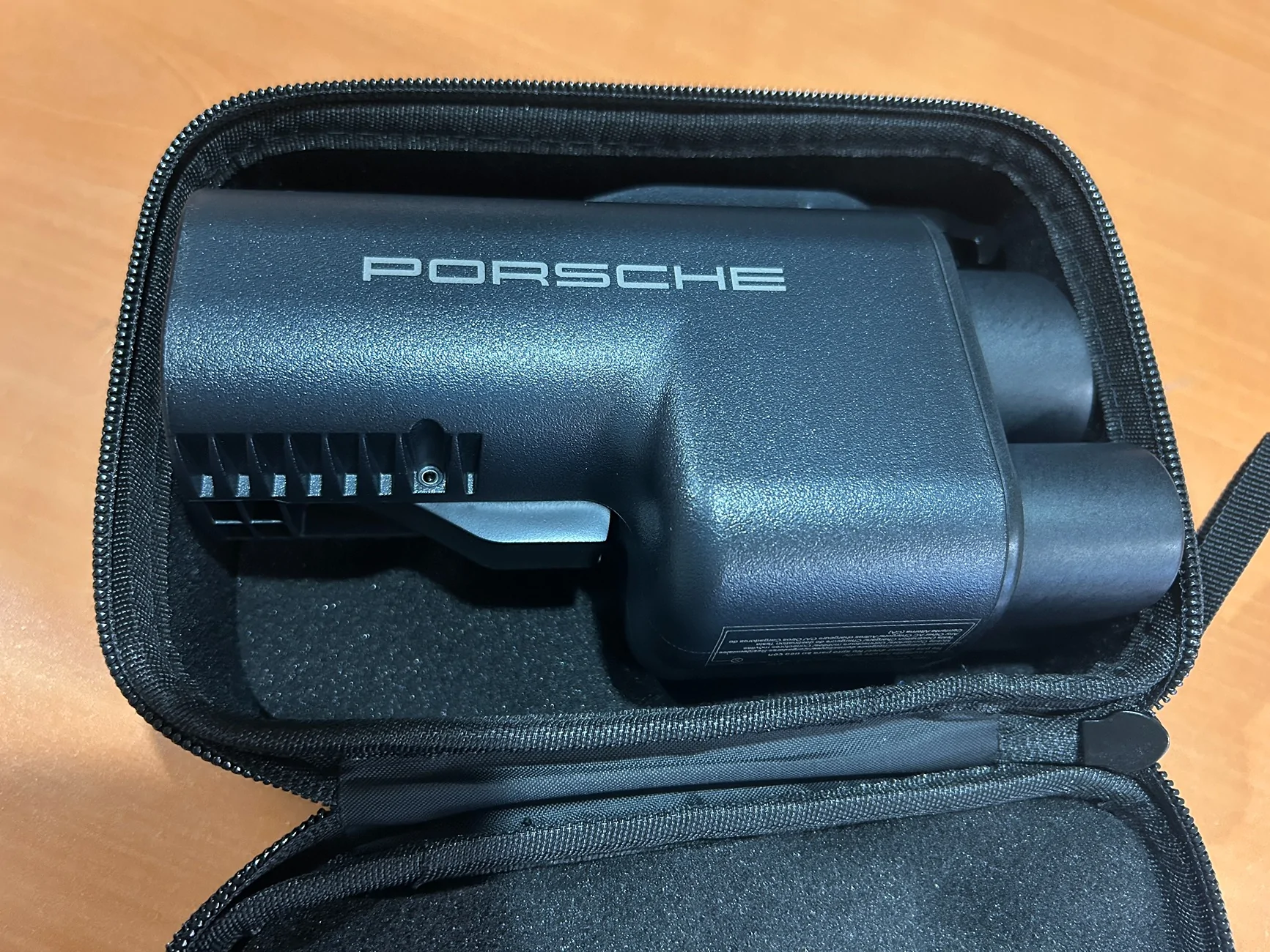 Electric Macan EV Porsche NACS complimentary adapter email IMG_1317