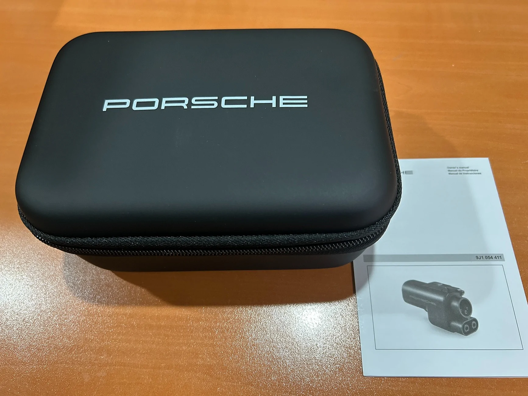 Electric Macan EV Porsche NACS complimentary adapter email IMG_1316