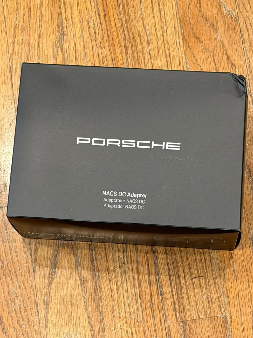 Electric Macan EV Porsche NACS complimentary adapter email IMG_0009