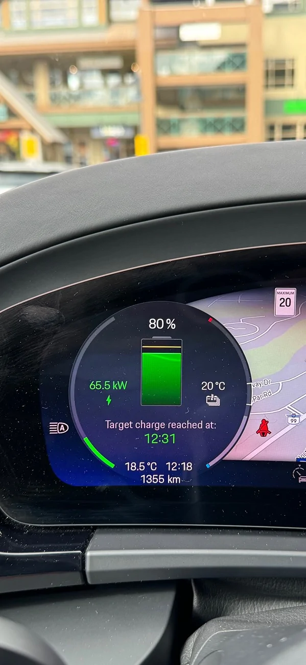 Electric Macan EV Tesla Supercharging appears to be live now (Tesla app screenshot) IMG_9509