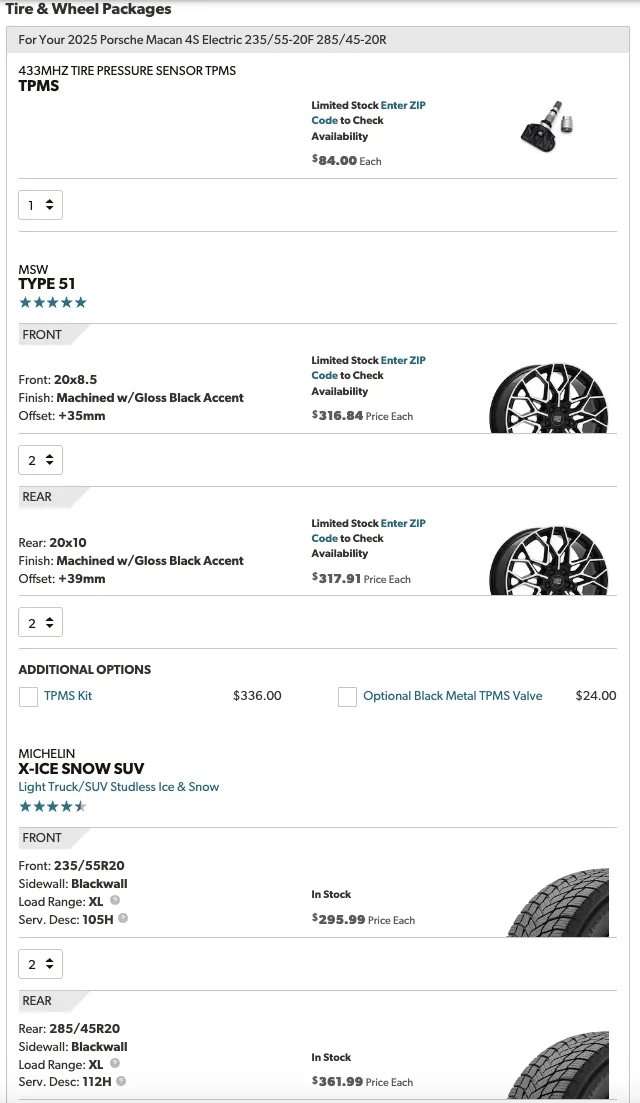 Electric Macan EV Aftermarket Wheels Screenshot 2025-09-22 at 10.31.20 AM