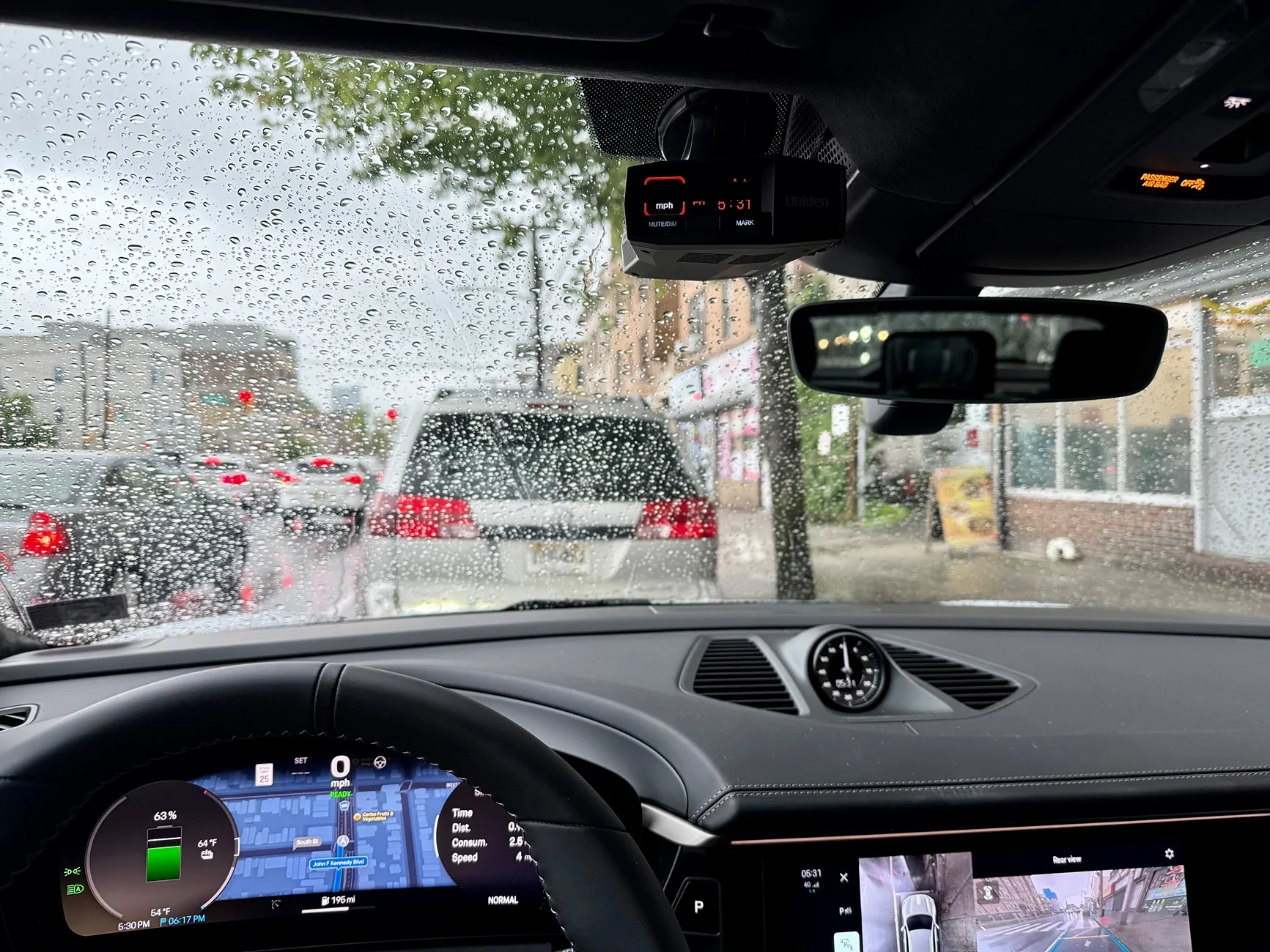 Electric Macan EV Radar Detector - Mirror Tap Install IMG_0054