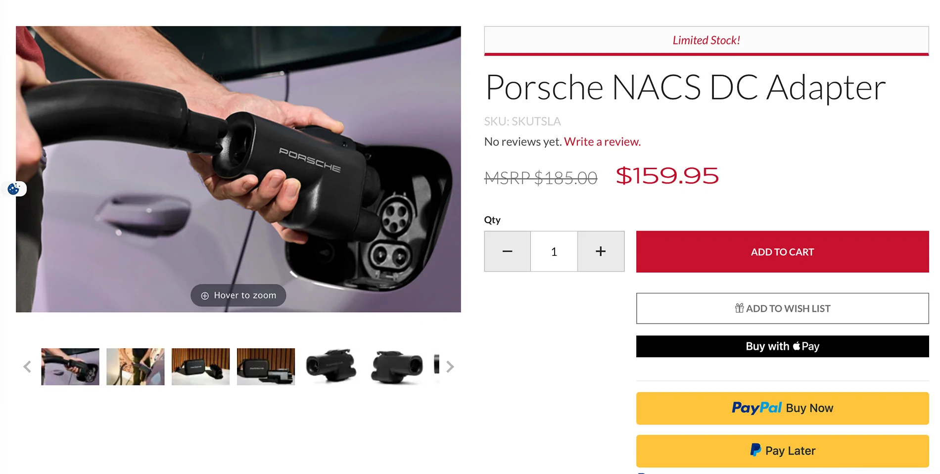 Electric Macan EV NA Porsche owners can now access Tesla Supercharger network. Free adapter for all Macan EV owners Screenshot 2025-10-18 at 3.02.21 PM