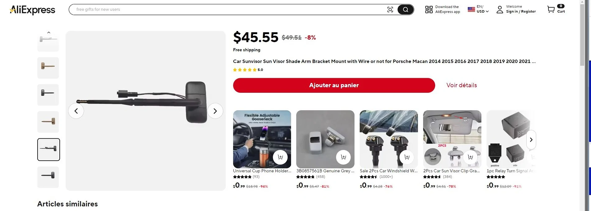 Electric Macan EV Teeny tiny sun visor solutions? aletta estensibil