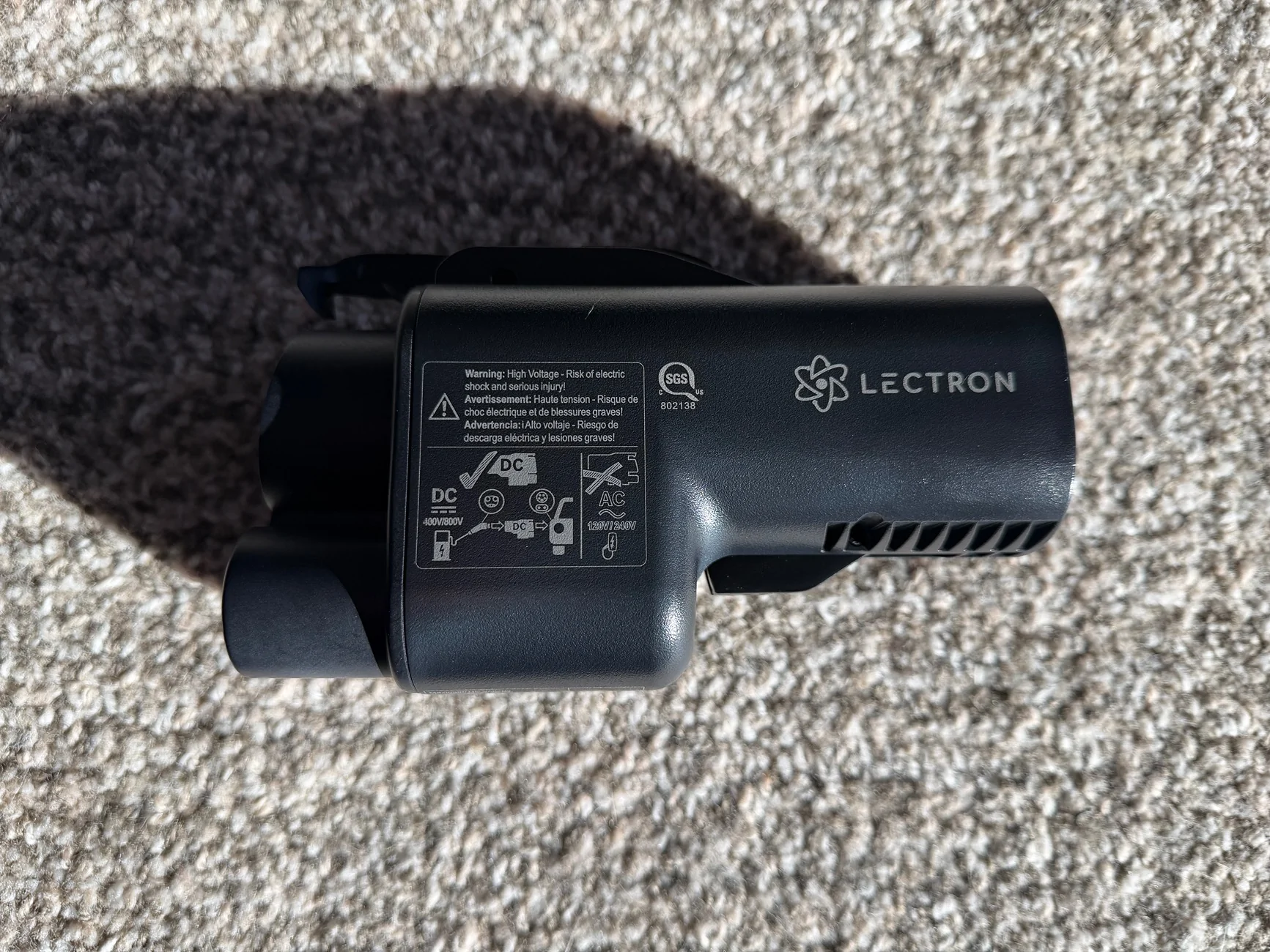 Electric Macan EV Porsche CCS to NACS adapter IMG_0073 2