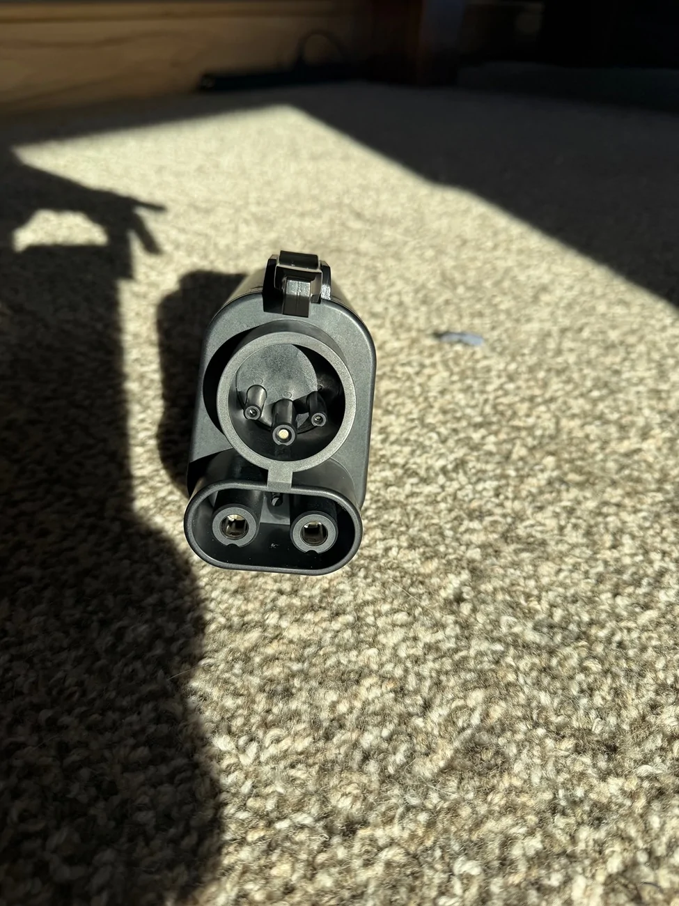 Electric Macan EV Porsche CCS to NACS adapter IMG_0075 2