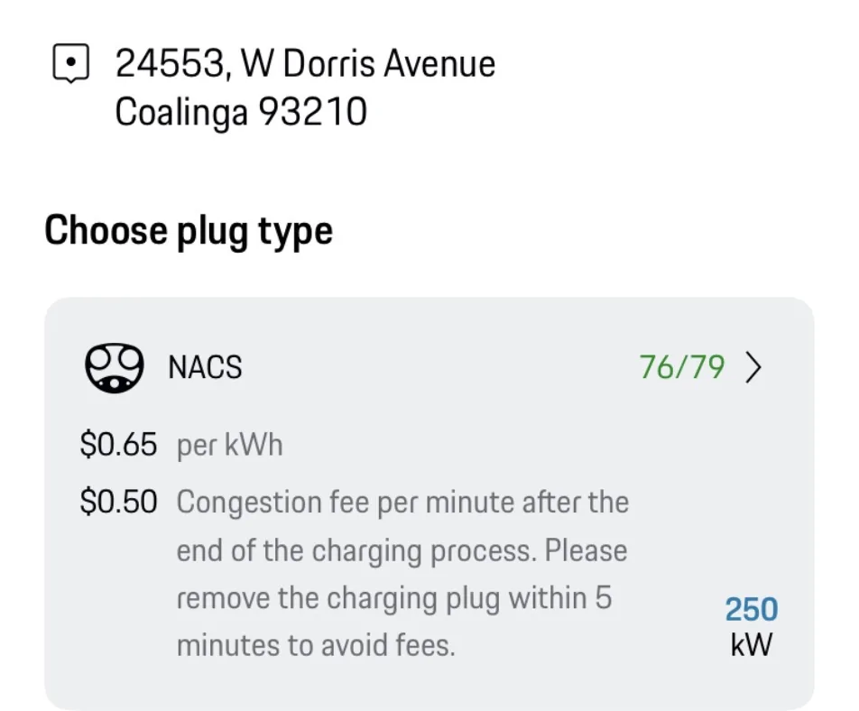 Electric Macan EV [North America] - Supercharging a 2024 Macan Turbo EV (with Lectron adapter at Tesla Supercharger( IMG_0016
