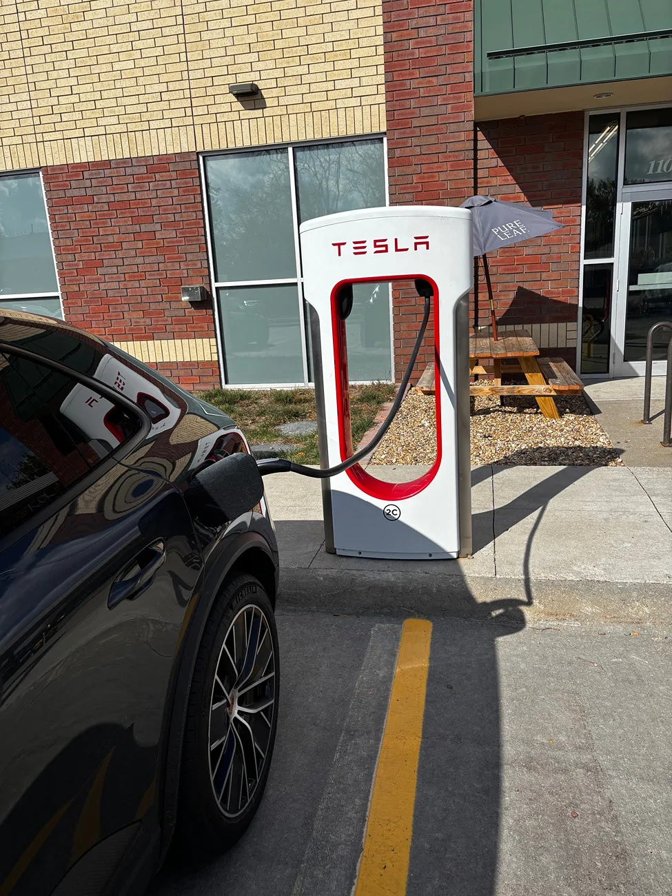 Electric Macan EV Porsche NACS complimentary adapter email IMG_1709