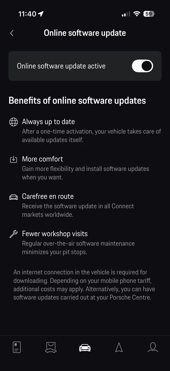 Electric Macan EV My Porsche app: New ‘Online Software Update’ / OTA Function? IMG_1561