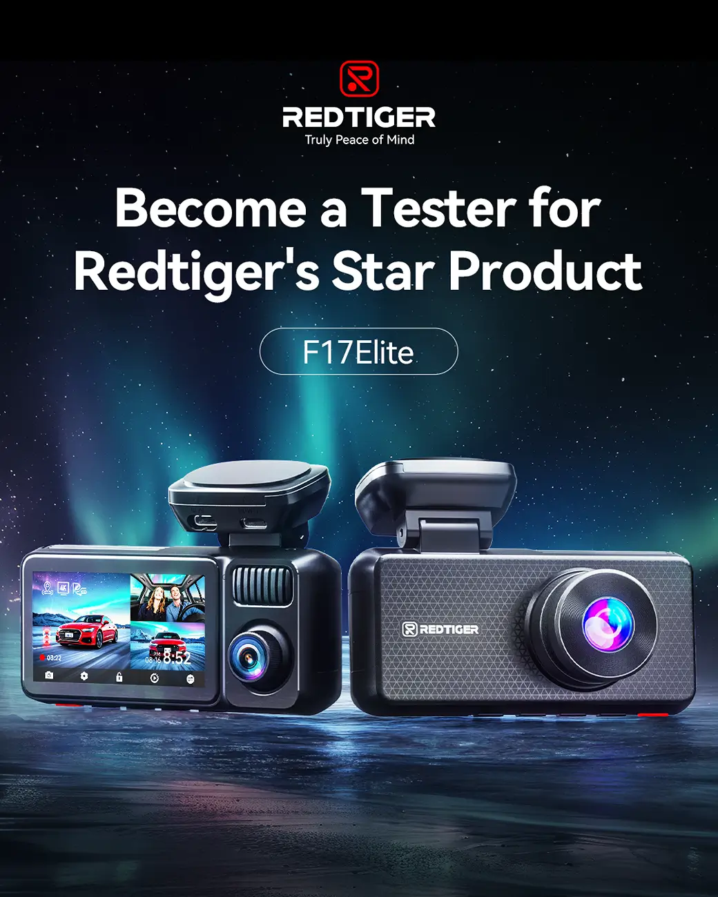 Electric Macan EV Cyber Monday Surprise: Test the CES-Nominated F17 Elite Dashcam for Free! F17E测试者