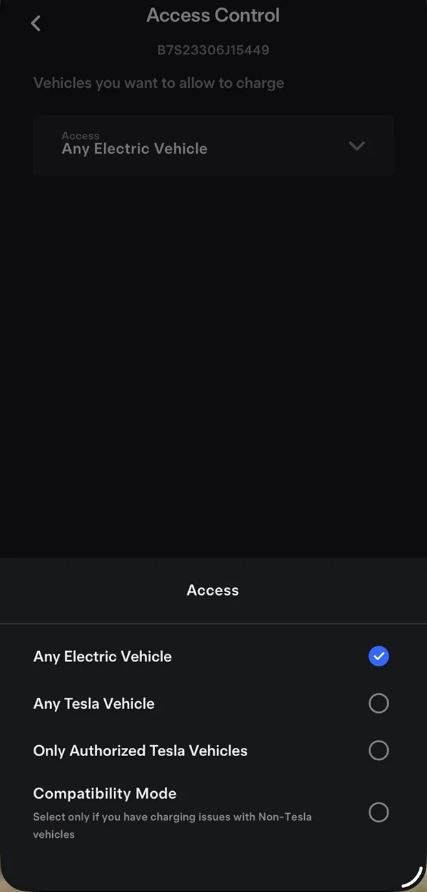 Electric Macan EV 2025 Macan Turbo EV won’t charge with Tesla Gen 3 Wall Connector (Lectron adapter) IMG_0060