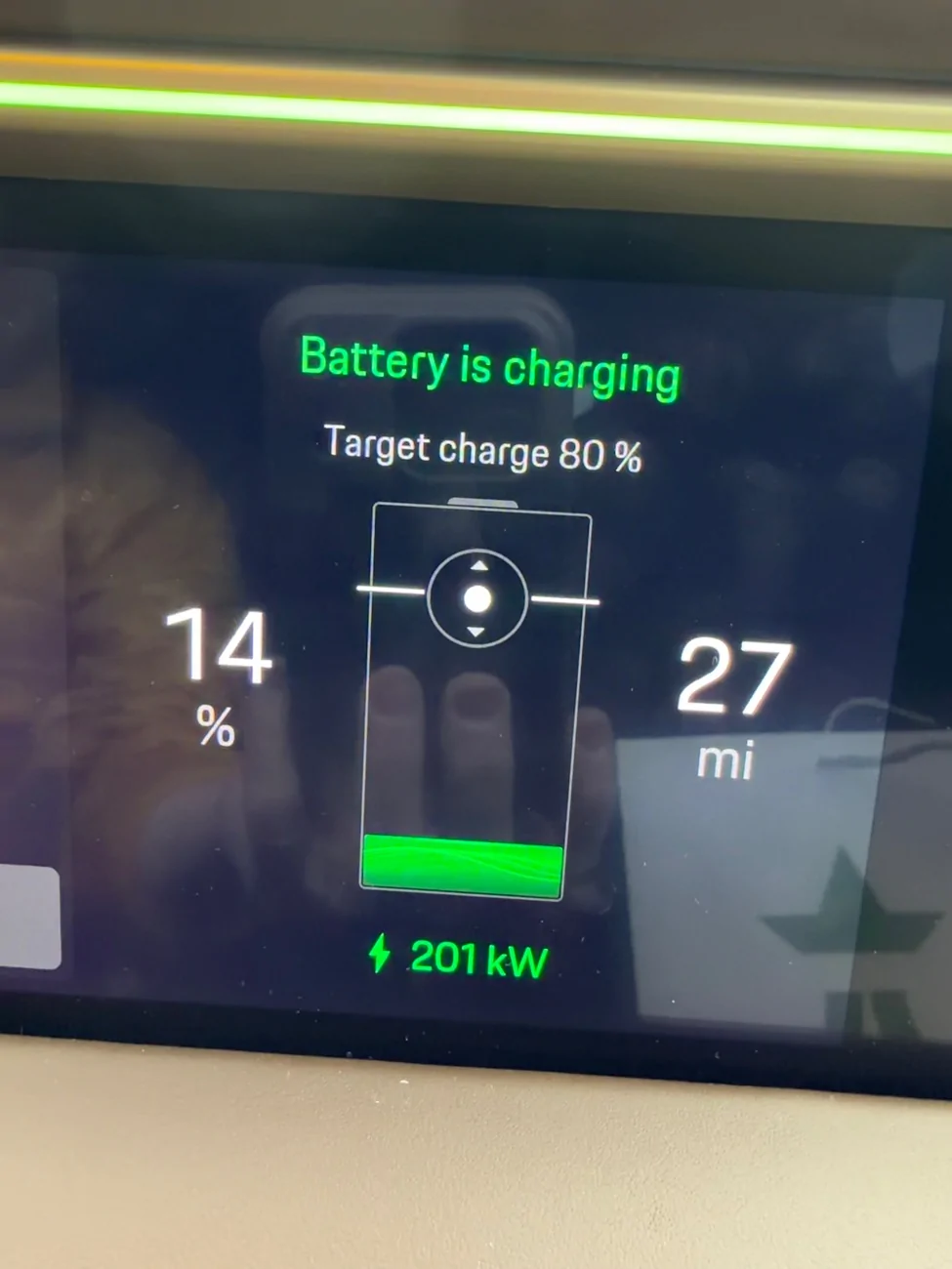 Electric Macan EV Preconditioning & charging planner IMG_0305