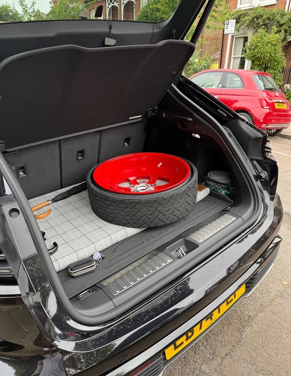 Electric Macan EV Macan EV Collapsible Tyre - London TW9 IMG_5023