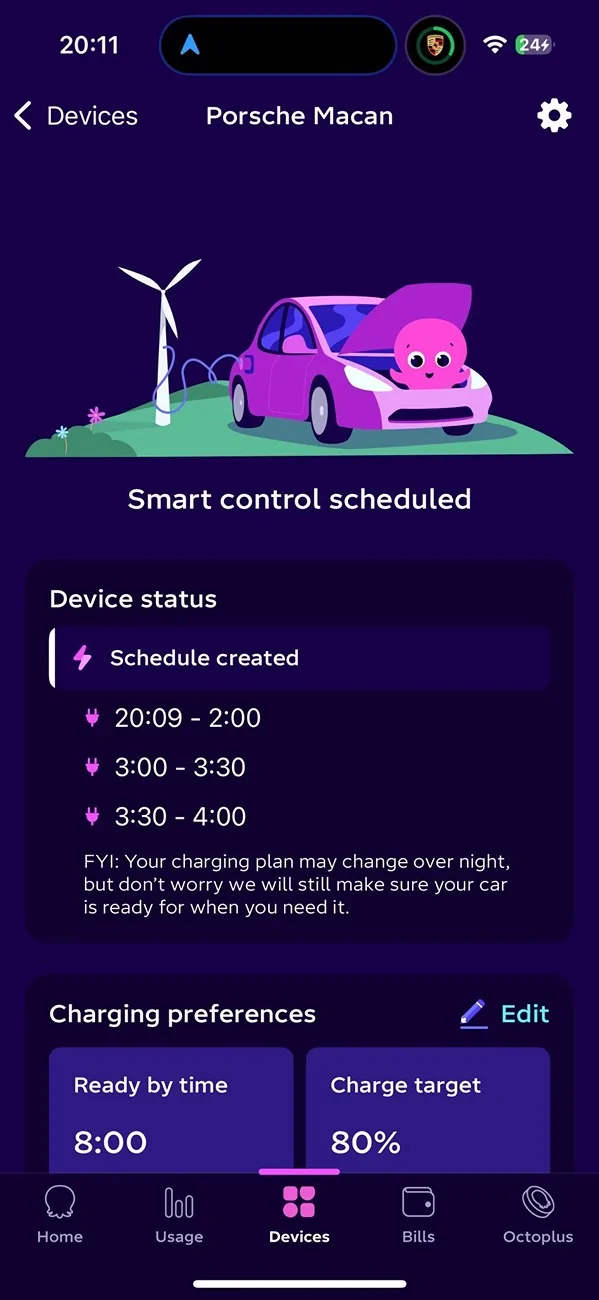 Electric Macan EV Macan MY26 Charging Problem: Car Sets Its Own Departure After IO Go Pause d4585711-3840-44e5-9c9c-fdf025024cef