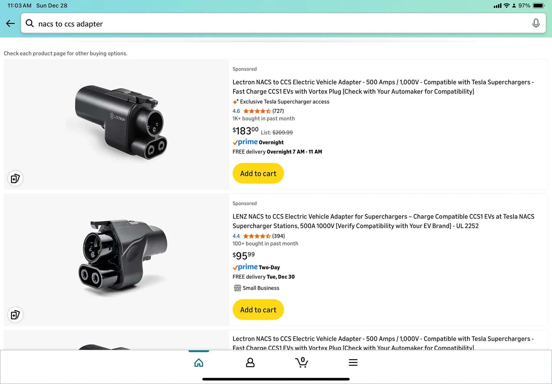 Electric Macan EV Need an AC NACS adapter….quickly IMG_0982