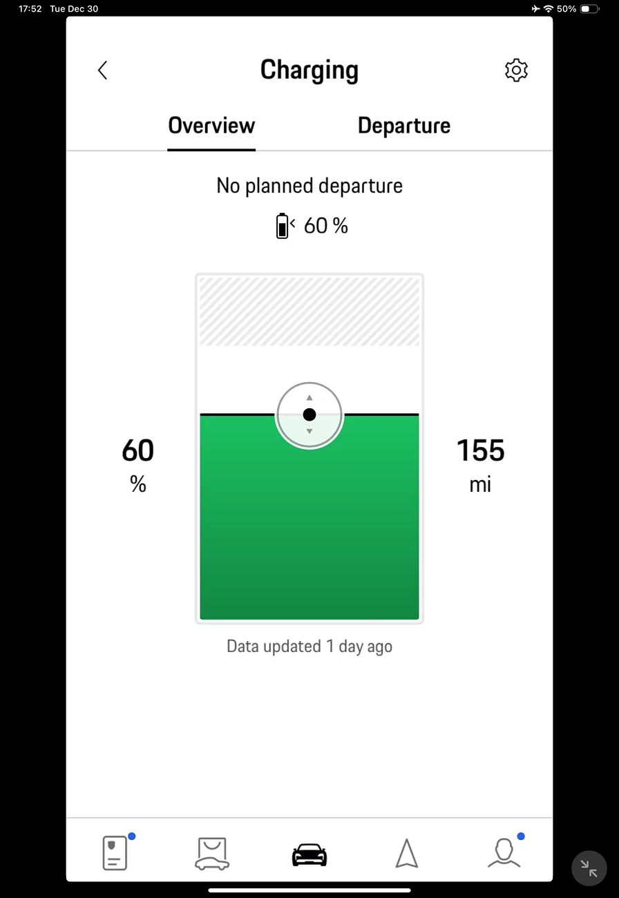 Electric Macan EV Does your Macan EV keep SoC stable when left idle for a week or longer? IMG_0192