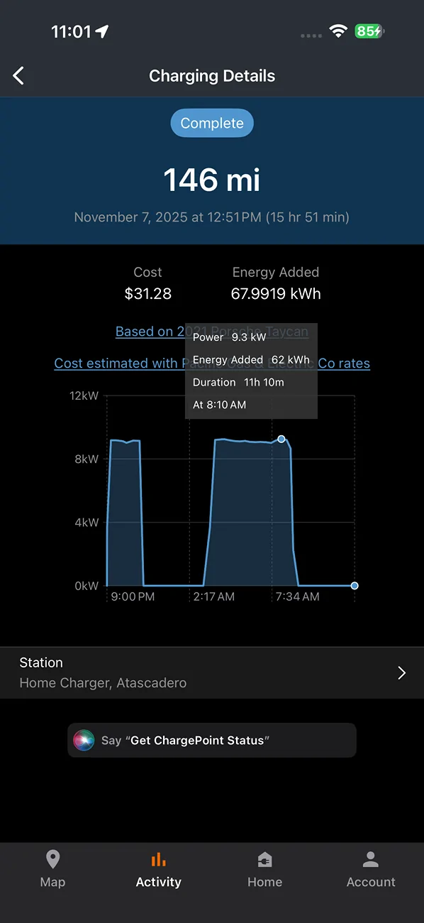 Electric Macan EV [Poll] - Porsche charging specification lie?  Macan is not allowing 11 kW max charge rate - capped at 40 amps? 9.6 kW max rate. IMG_9955