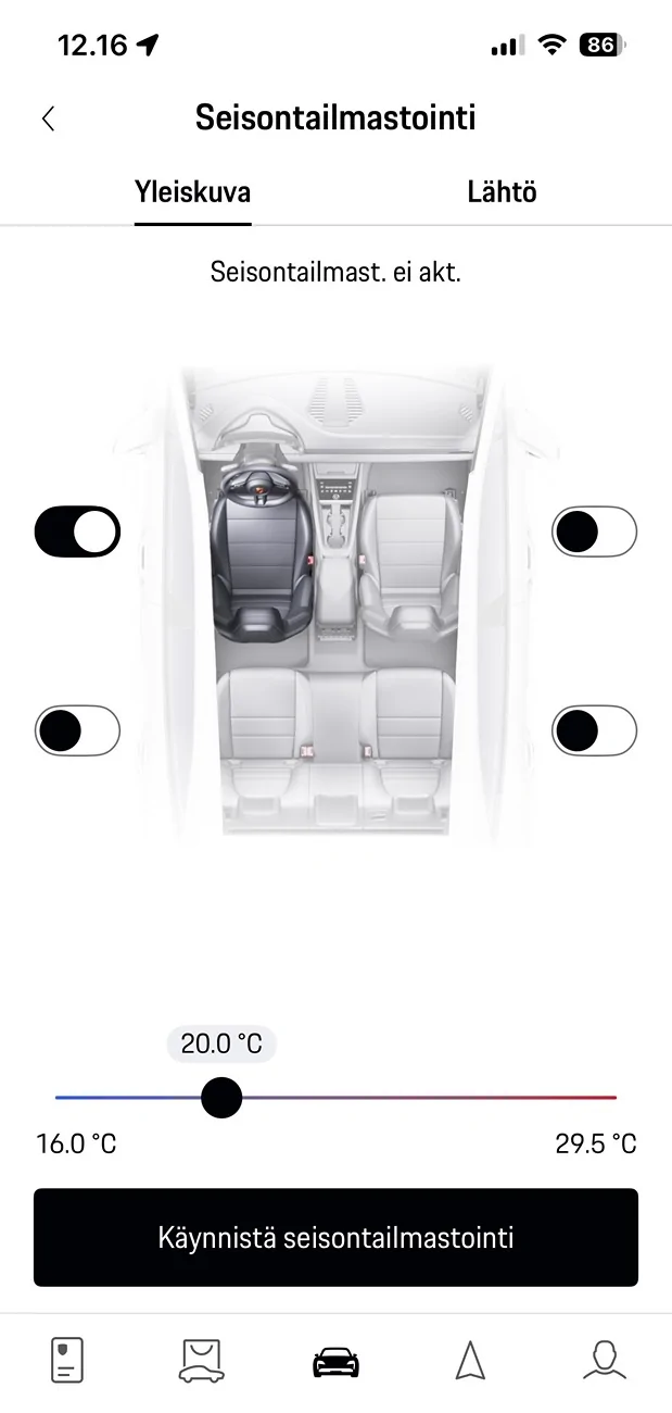 Electric Macan EV Heated steering wheel too hot IMG_0382