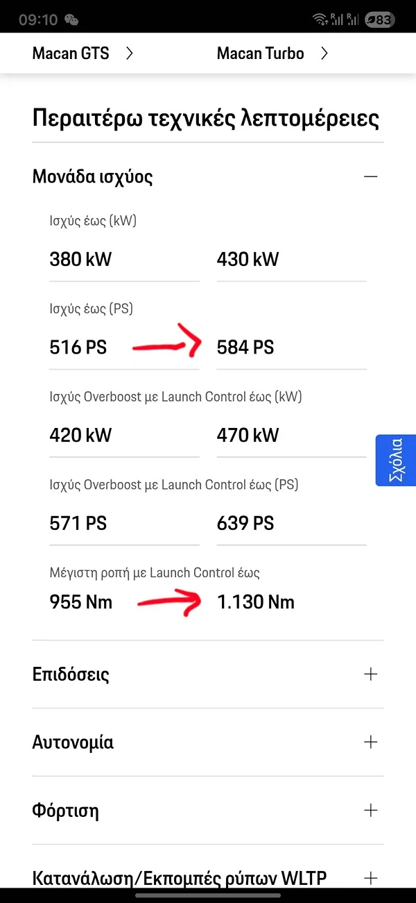 Electric Macan EV 2026 GTS vs 2024 Turbo Screenshot_20260203_091042_Samsung Internet