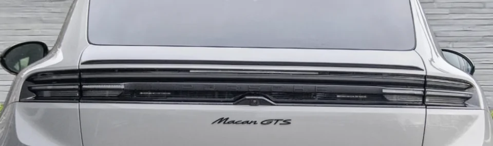 Electric Macan EV Gloss black upper and lower spoiler installed Screenshot 2026-02-06 at 17.29.07