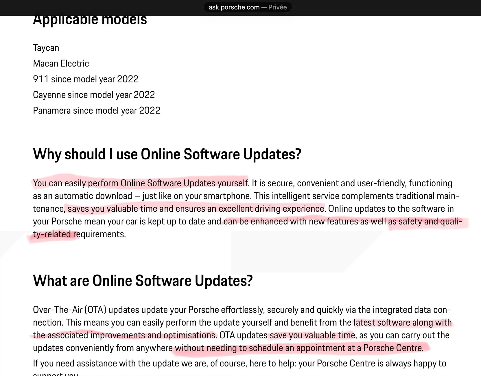 Electric Macan EV Software updates - why is Porsche so far behind.......? IMG_4591