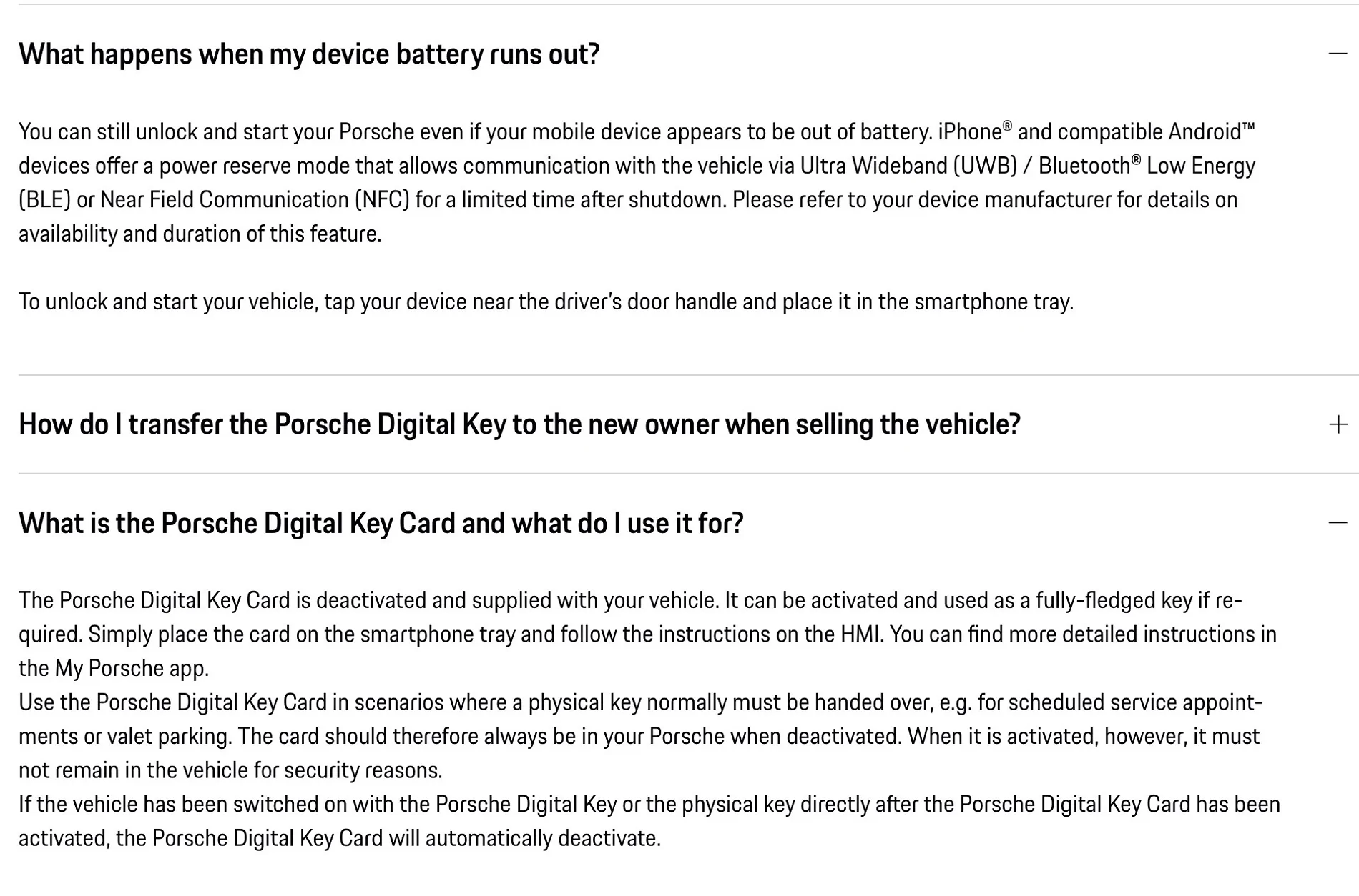 Electric Macan EV Porsche Digital key & normal key IMG_0113