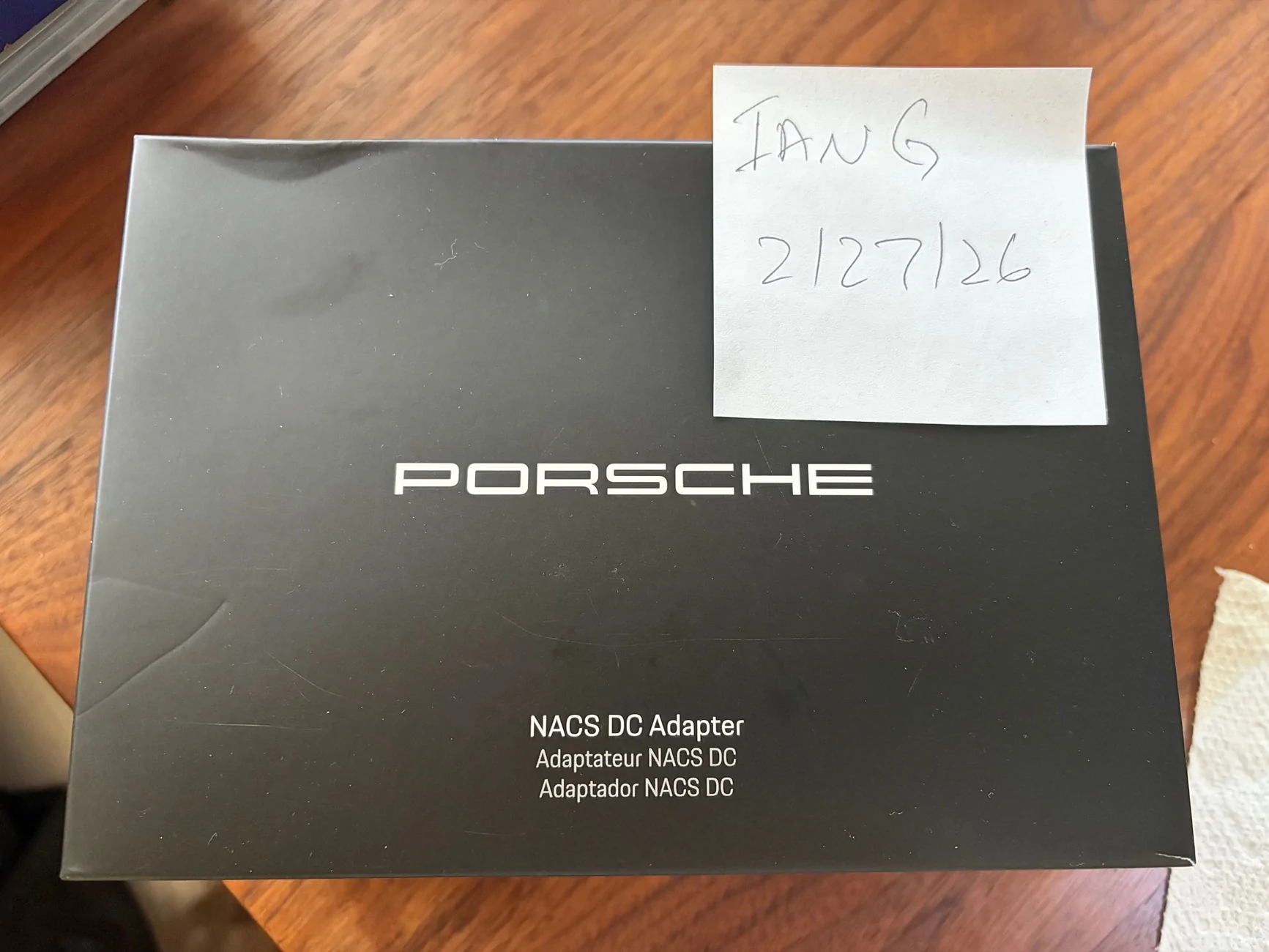 Electric Macan EV FS: Porsche NACS DC Adapter - BRAND NEW p_a_8