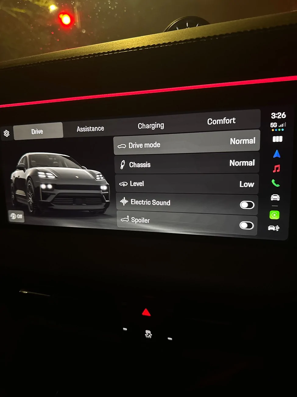 Electric Macan EV Does Off Road Mode provide more grip in snow IMG_5818