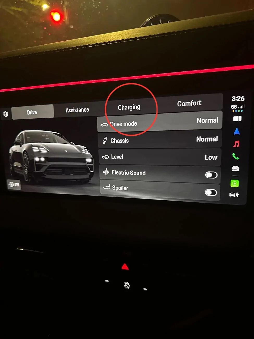 Electric Macan EV Does Off Road Mode provide more grip in snow IMG_5832