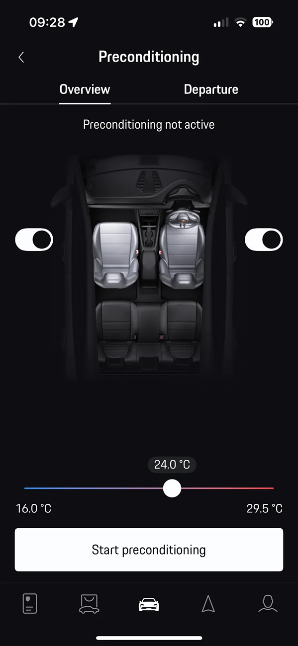 Electric Macan EV App remote heating work in your Porsche Macan Electric IMG_5903