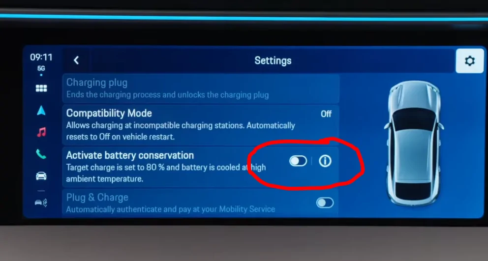 Electric Macan EV Does your Macan EV keep SoC stable when left idle for a week or longer? 1773473453624-0k