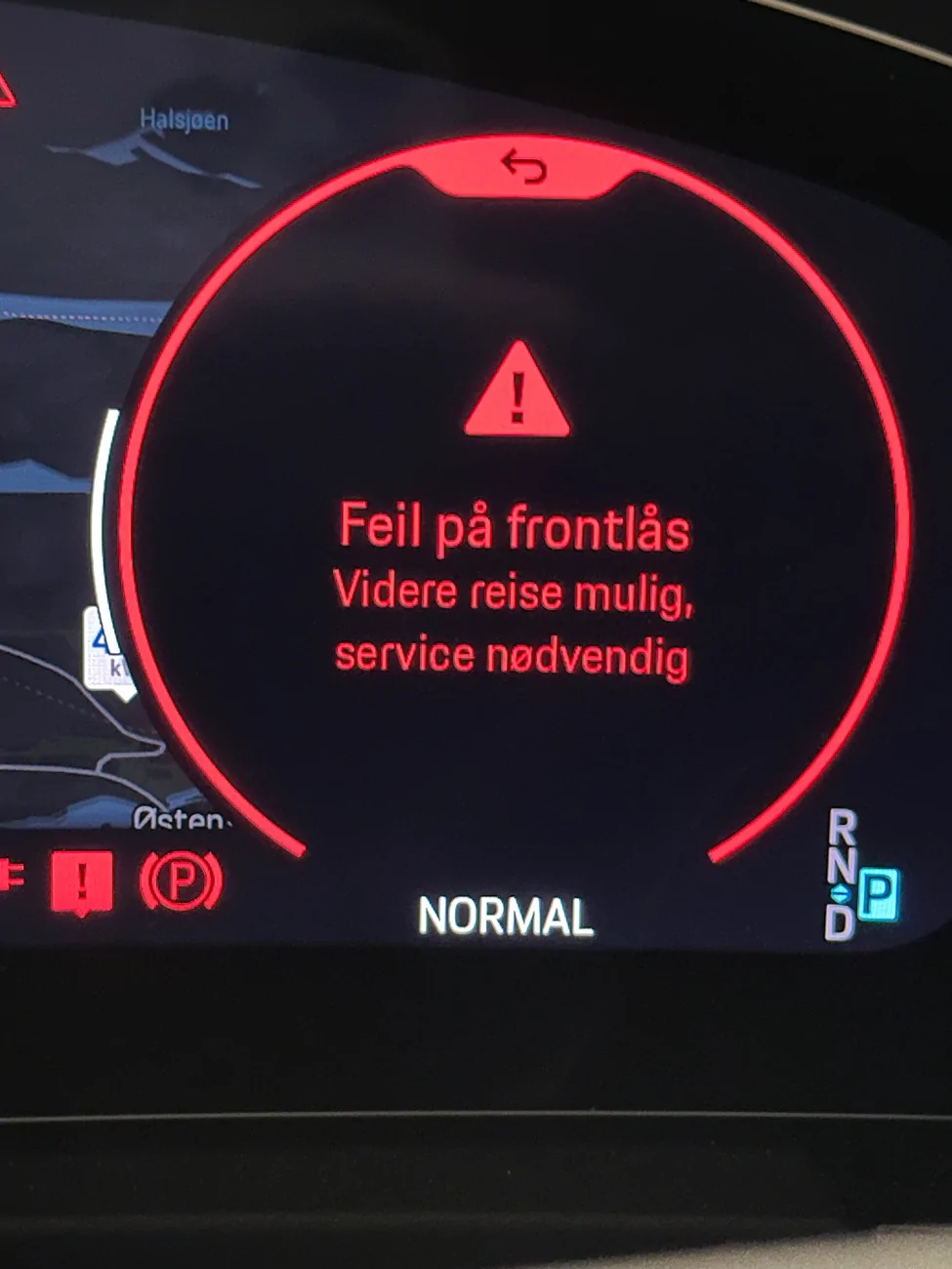 Electric Macan EV Front hood lock jammed IMG_5293