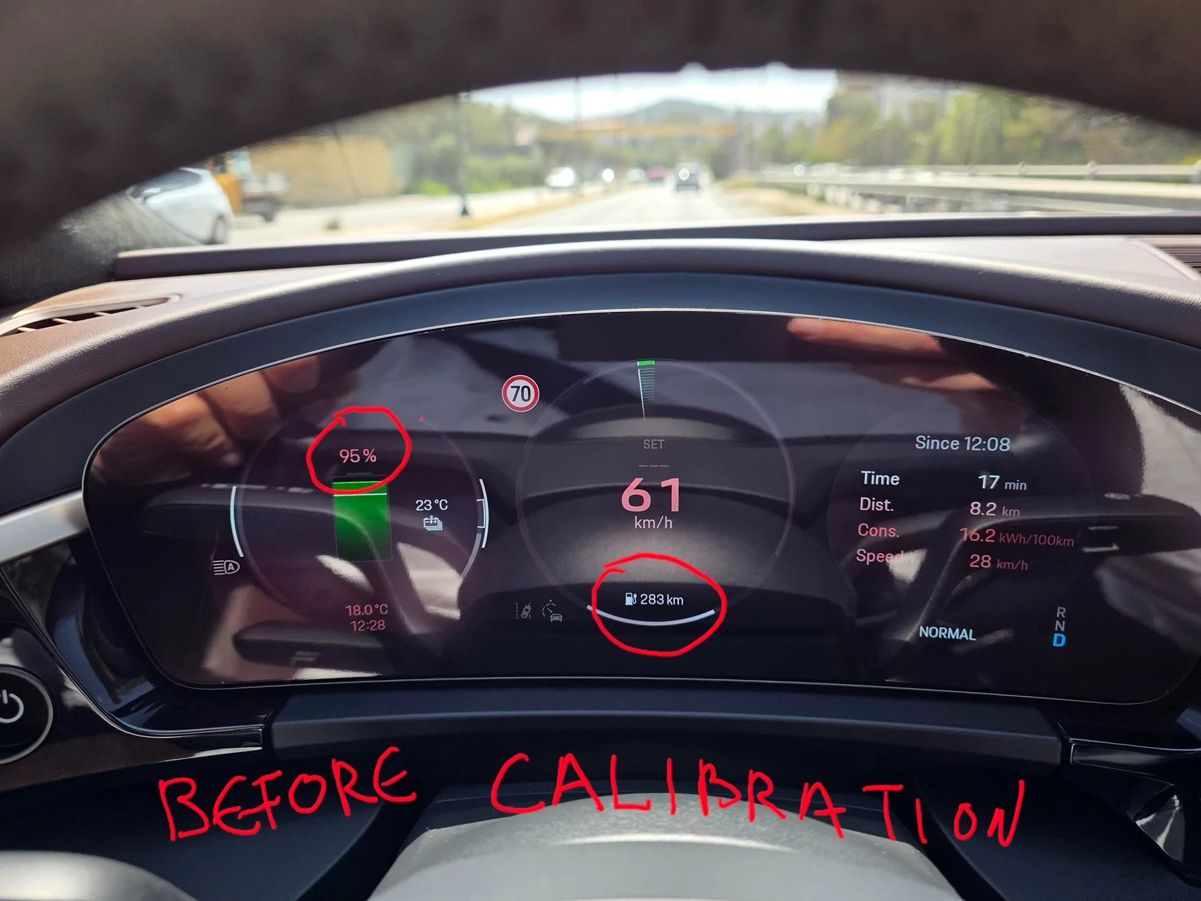 Electric Macan EV Battery cells reset/rebalancing after erratic SoC readings 20260313_122850