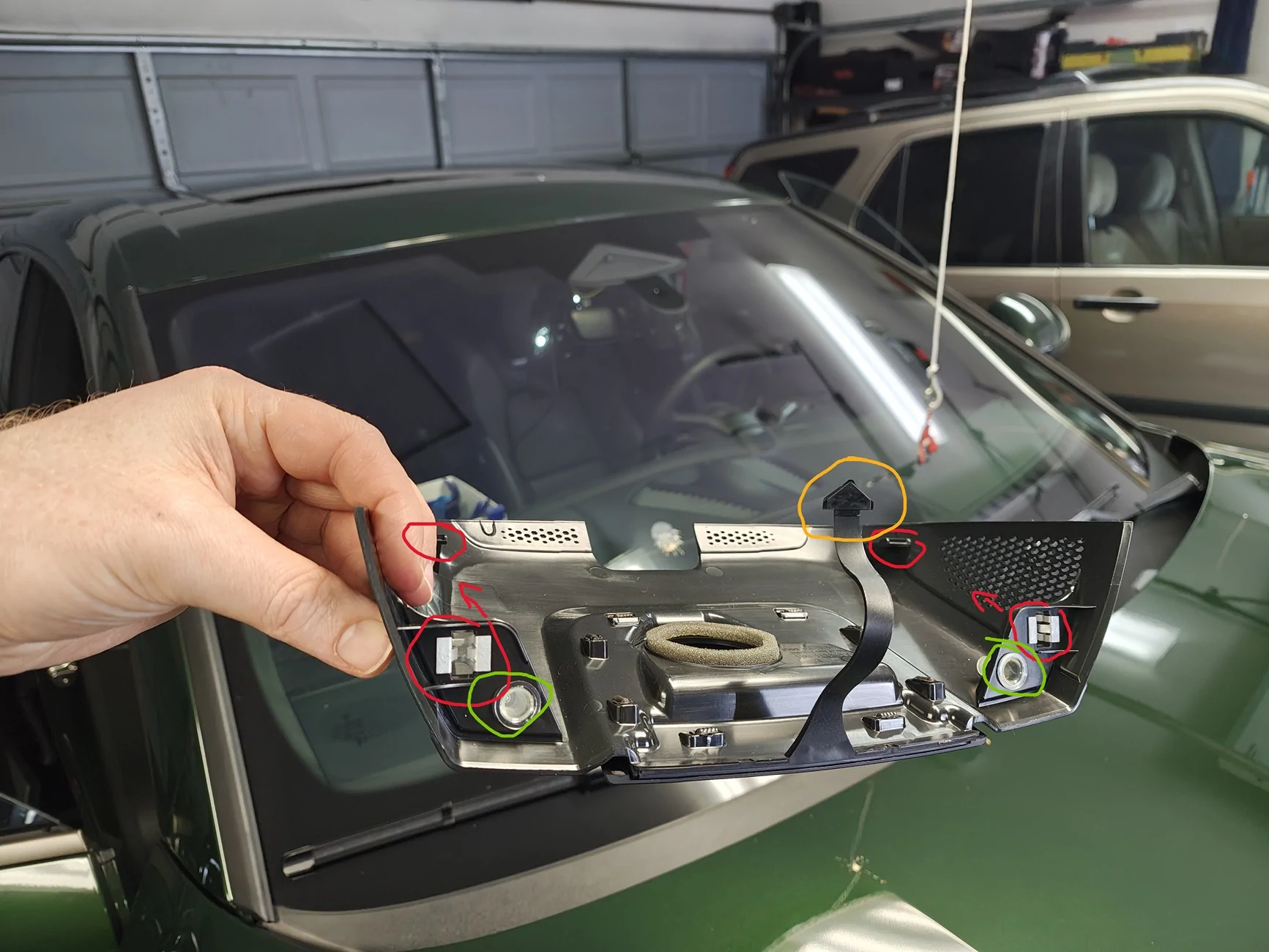 Electric Macan EV FitCAMX Dashcam Install 2