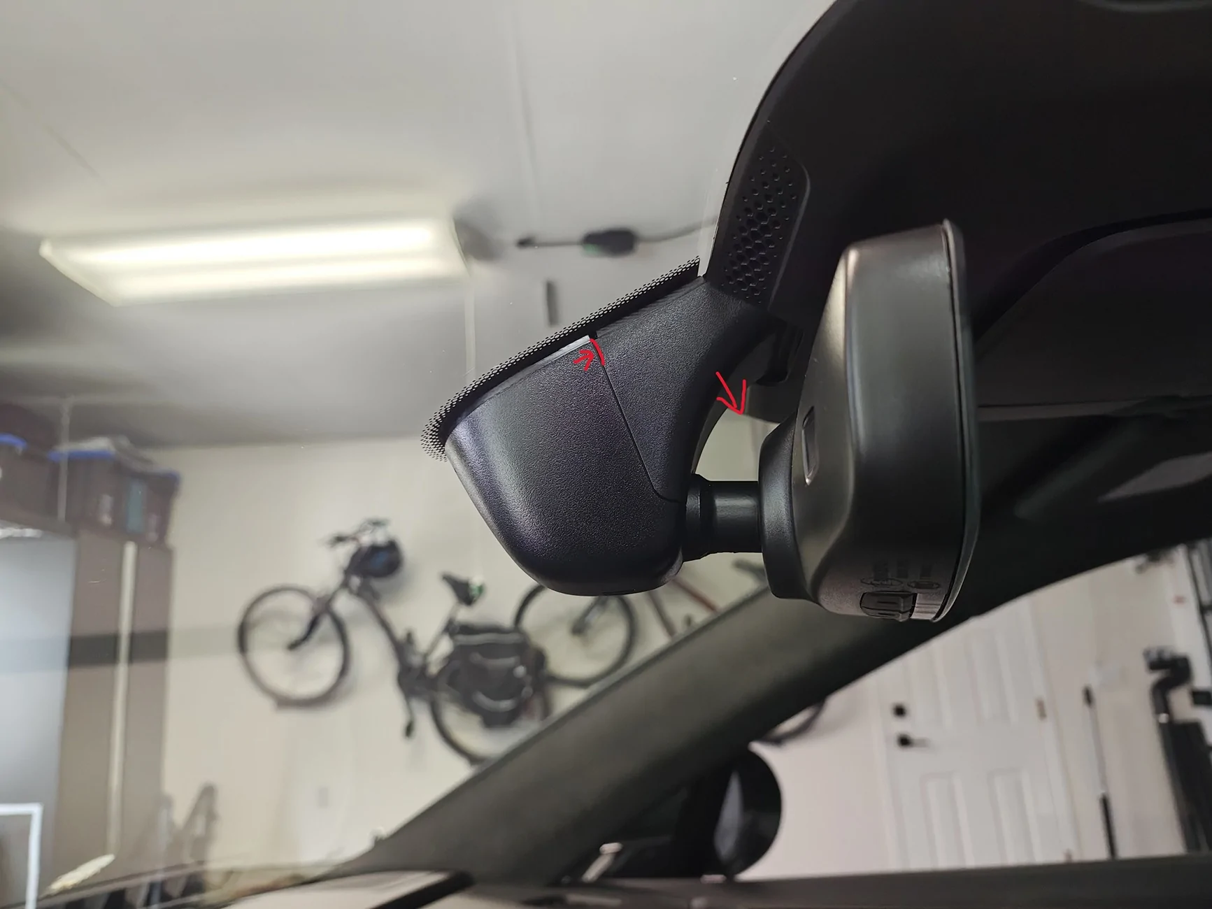 Electric Macan EV FitCAMX Dashcam Install 5