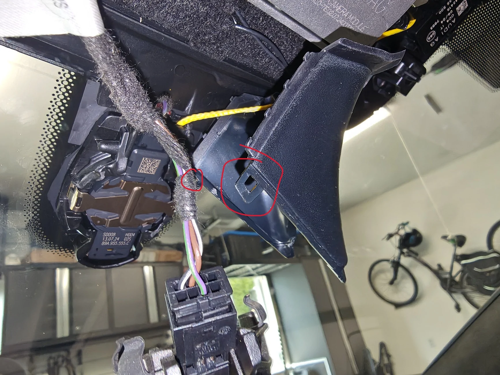 Electric Macan EV FitCAMX Dashcam Install 6