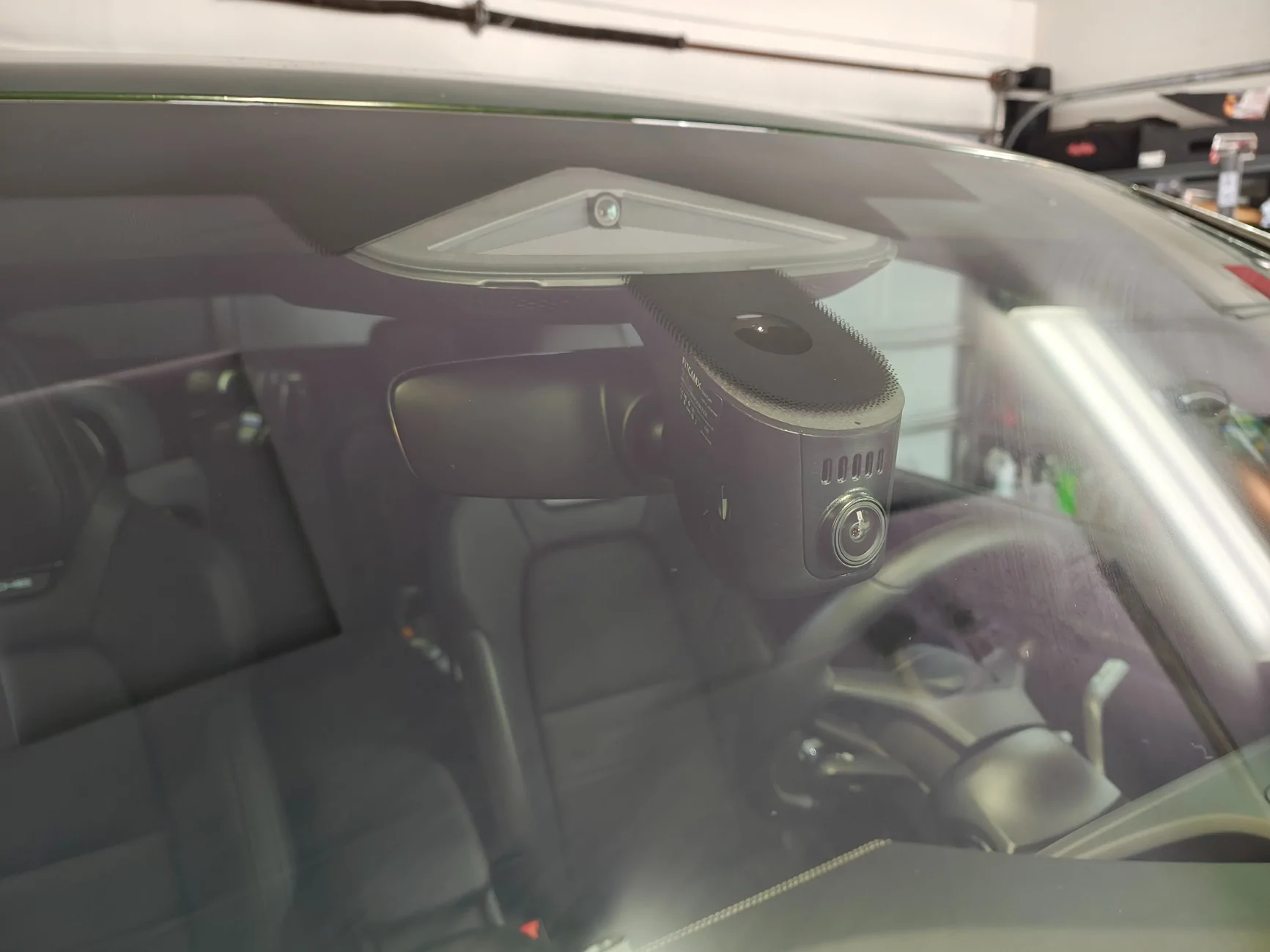 Electric Macan EV FitCAMX Dashcam Install 14