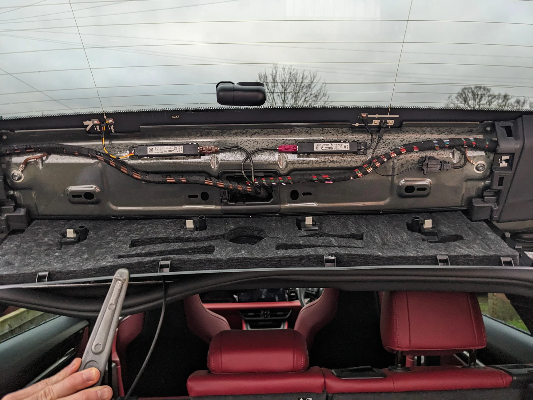 Electric Macan EV FitCAMX Dashcam Install PXL_20250201_160602542.MP