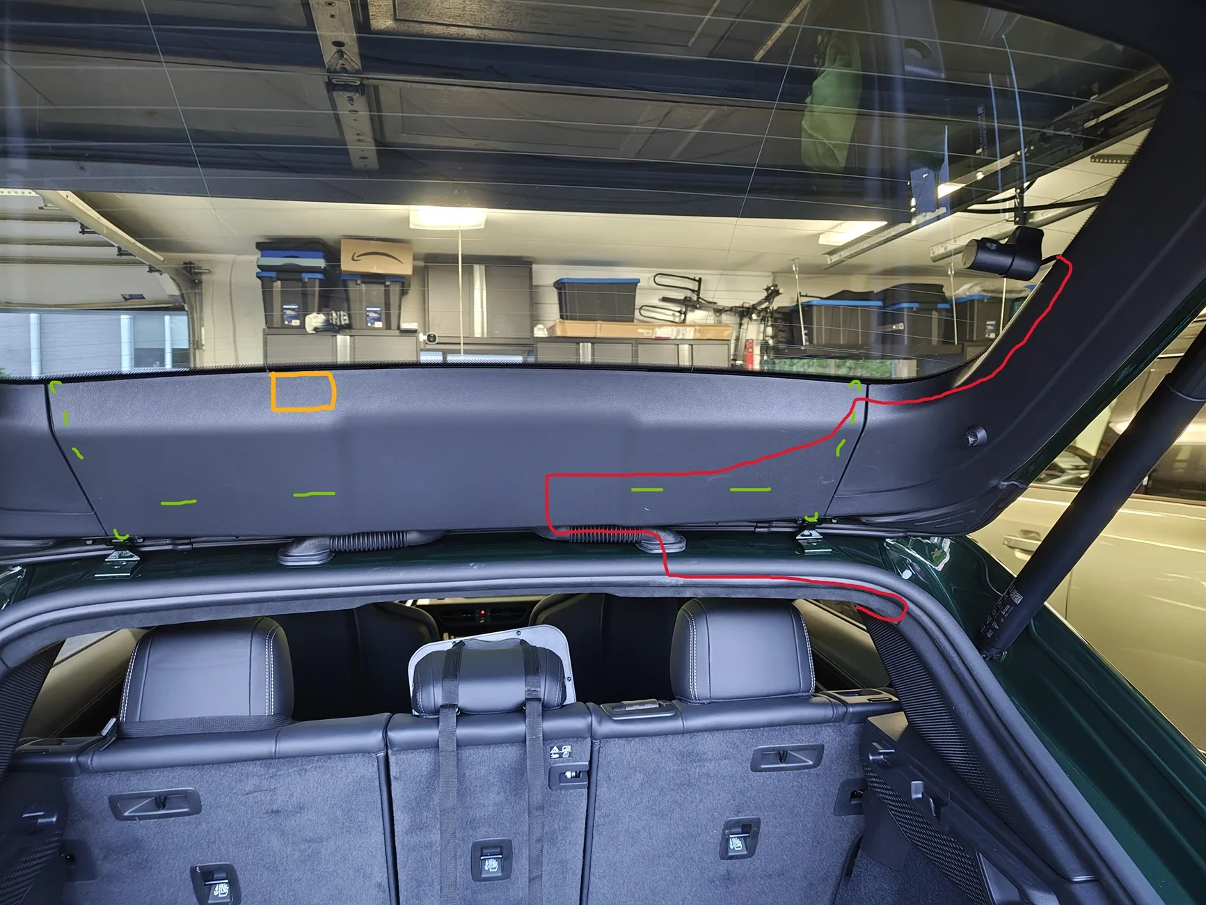 Electric Macan EV FitCAMX Dashcam Install 12