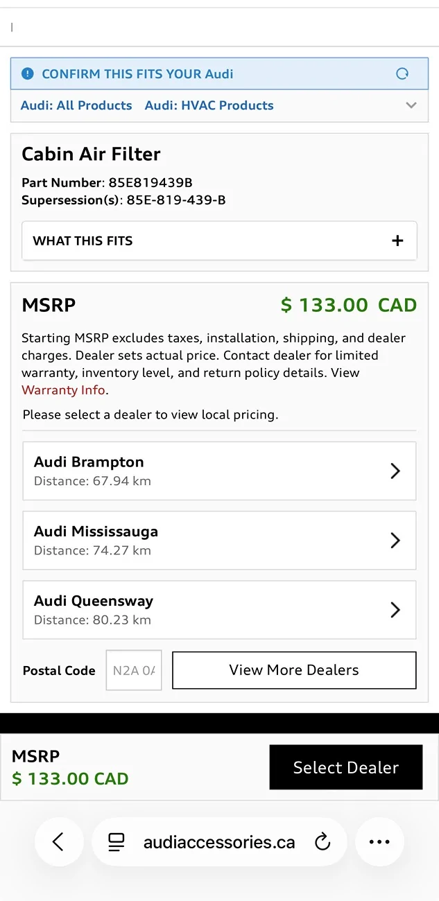 Electric Macan EV DIY Cabin filter and windshield wiper blades replacement IMG_9138