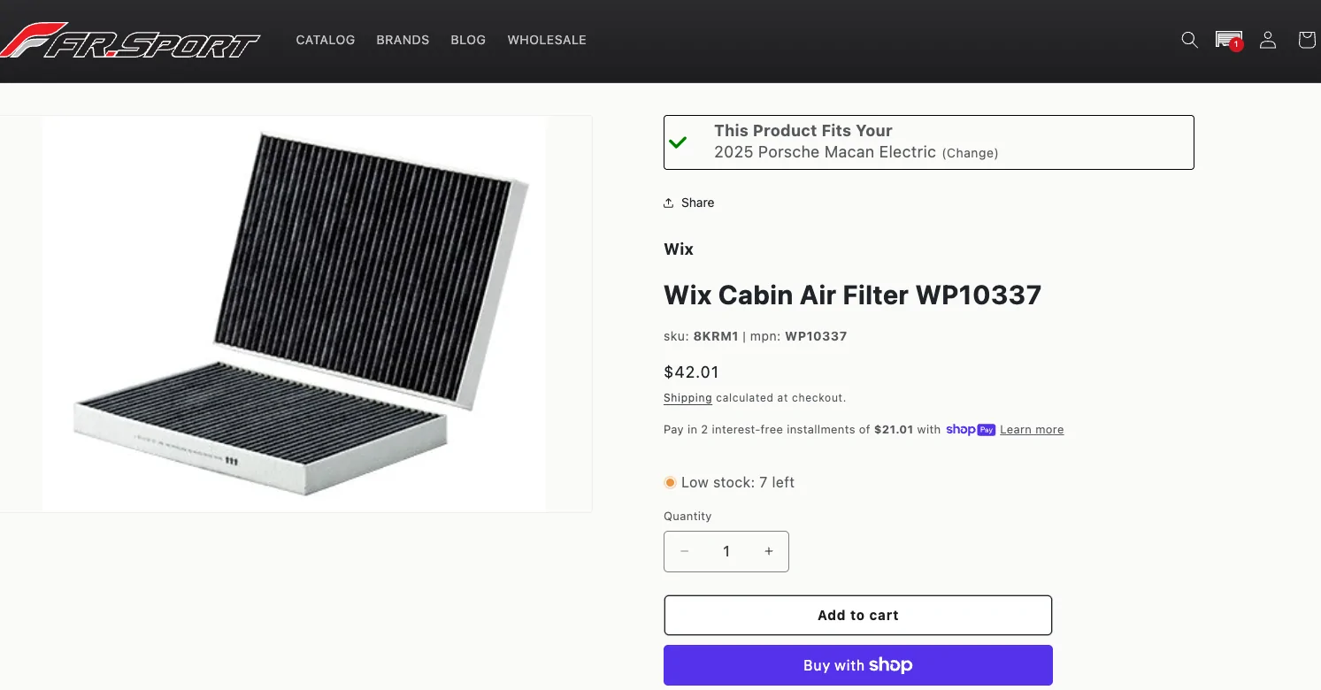 Electric Macan EV DIY Cabin filter and windshield wiper blades replacement 1776077244510-c5