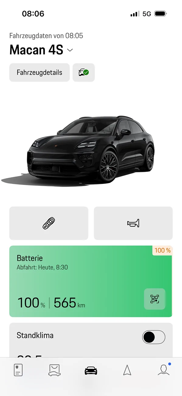 Electric Macan EV New App Design IMG_8169