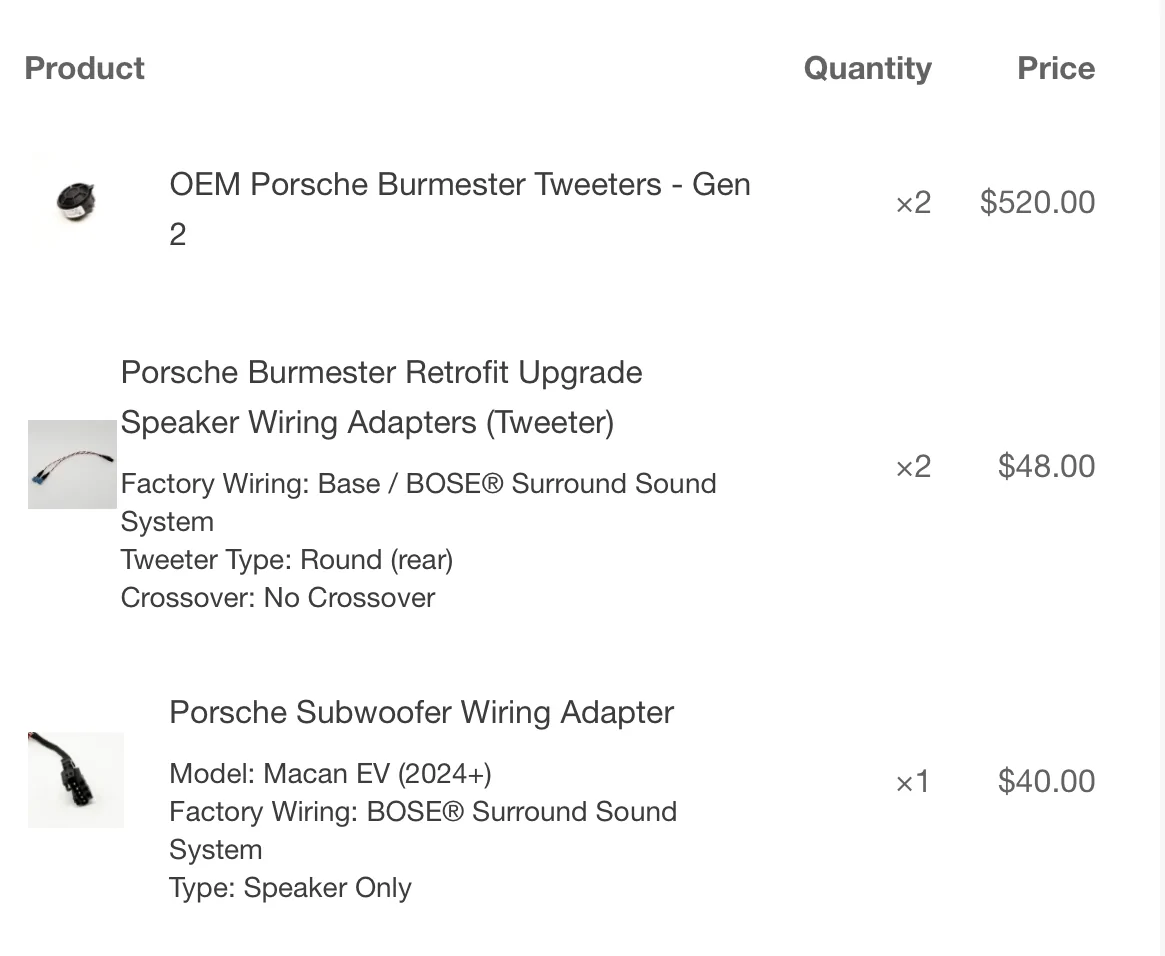 Electric Macan EV Bose upgrade - no more boombox 1776709080521-ea