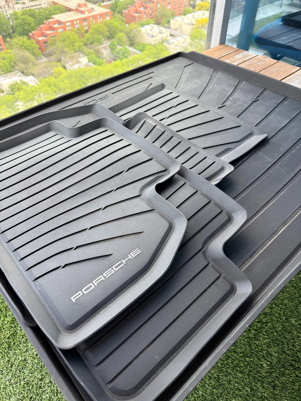 Electric Macan EV FS: Genuine Porsche Macan EV All-Weather Floor Mats (Full Set) IMG_9850