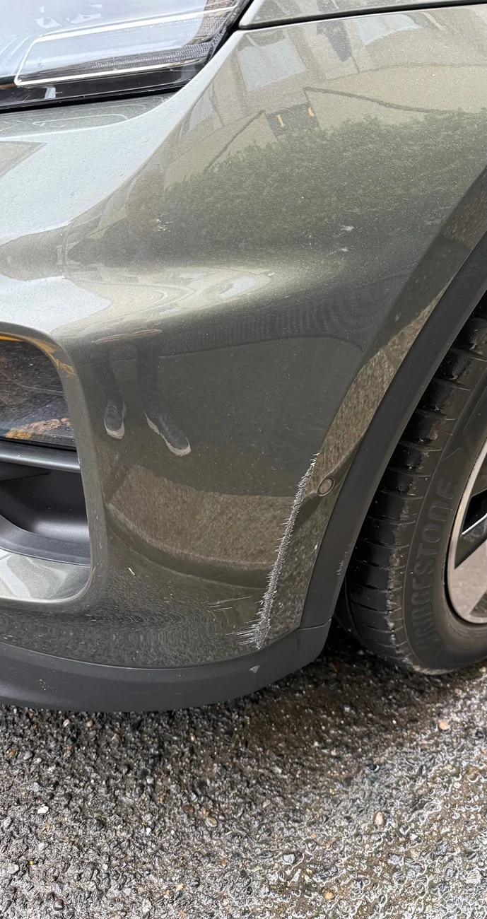 Electric Macan EV Scratched my car. Oouf!  Advice needed IMG_7938