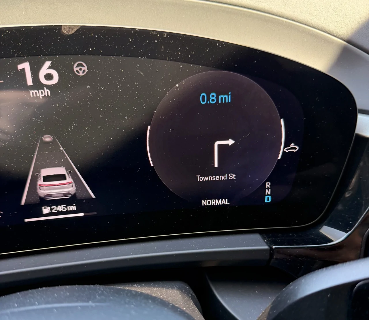 Electric Macan EV Google Maps and HUD/dash turn directions fixed in iOS 26.5 IMG_6695 Larg