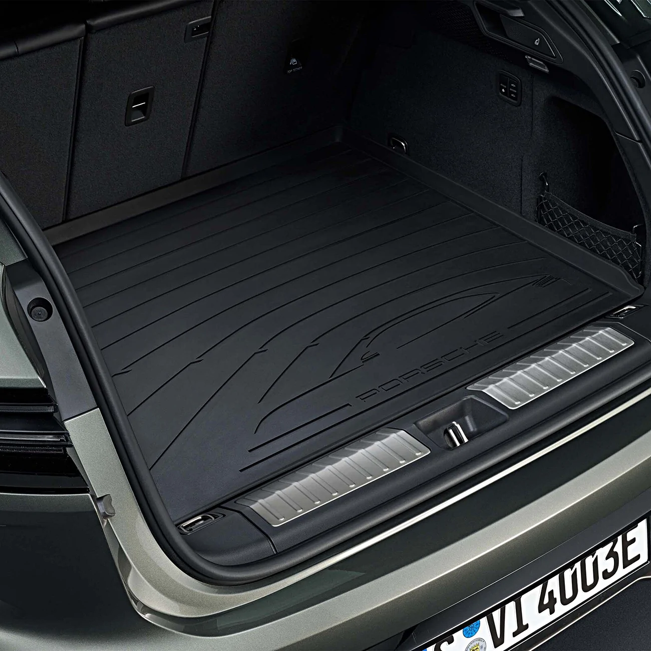 Electric Macan EV FS: Full set all-weather floor mats (original Porsche) 95C044168-bagageruimtekuip-achter-macan-electric-24f62ab530-1600