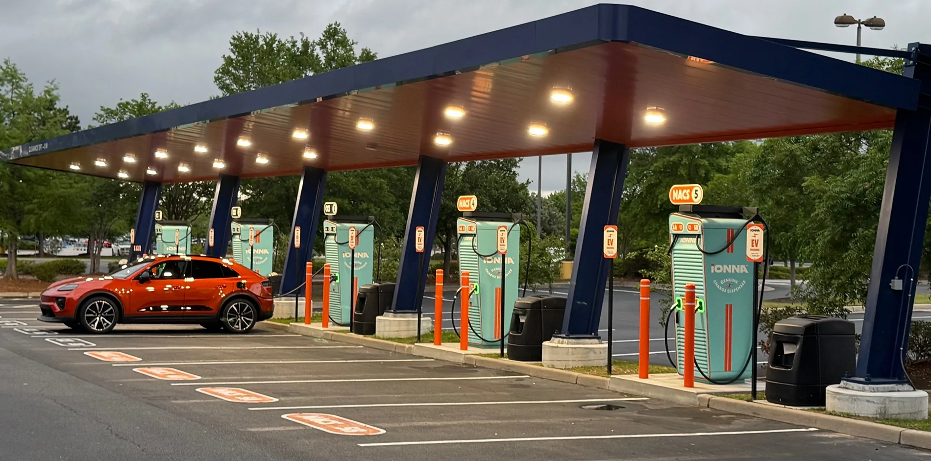 Electric Macan EV IONNA charging makes road trips much more feasible IMG_7377